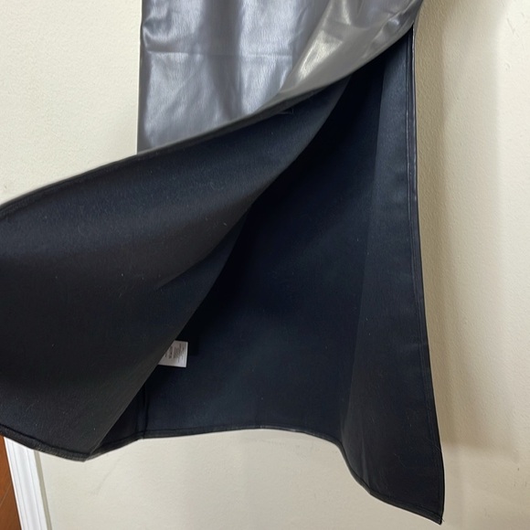 Mare Mare by Anthropologie Slate Faux Leather Maxi Skirt - Picture 2 of 6